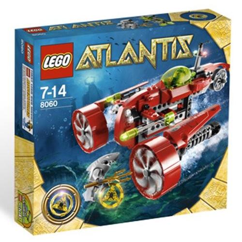レゴ 8060 LEGO Atlantis Typhoon Turbo Sub (8060)