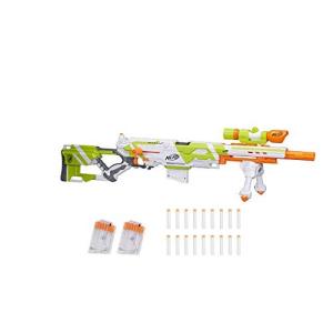 ナーフ Nerf モジュラス ロングストライク E3013 拡張バレル・バイポッド・スコープ・エリートダ｜maniacs-shop