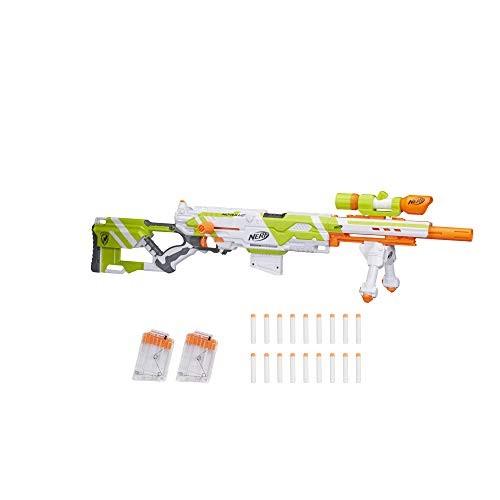 ナーフ Nerf モジュラス ロングストライク E3013 拡張バレル・バイポッド・スコープ・エリー...