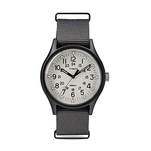 腕時計 タイメックス メンズ TW2T10500 TIMEX Grey Fabric Watch-T...