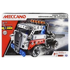 メカノ 知育玩具 パズル 6042088 Erector by Meccano, Race Truck Model Vehicle Building Kit, for Ages 8｜maniacs-shop