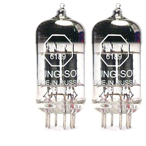 真空管 ギター・ベース アンプ Tung-Sol 12AU7w pair Brand New Tun...