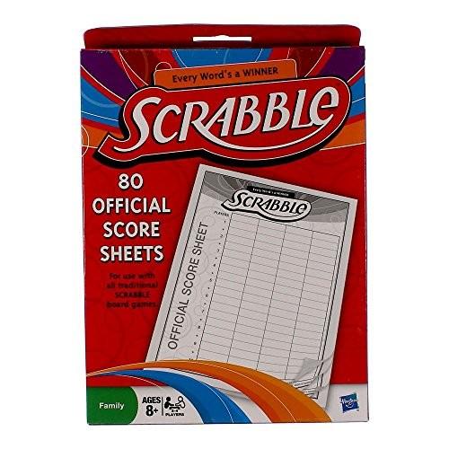 ボードゲーム 英語 アメリカ 33568 Scrabble Score Sheets - 80 sh...