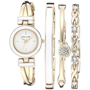 腕時計 アンクライン レディース AK/3284WTST Anne Klein Women's Bangle Watch and Premium Crystal A