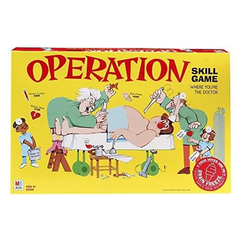 ボードゲーム 英語 アメリカ 04545 Operation Electronic Board Ga...