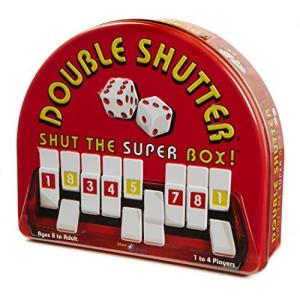 ボードゲーム 英語 アメリカ 00291 Blue Orange Games Double Shutter Shut The Box Dice Game, Fun Math