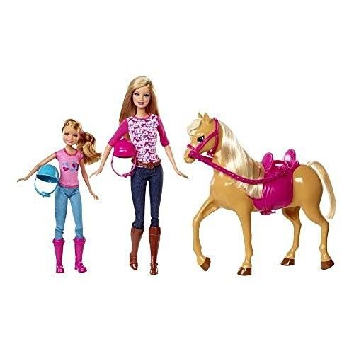 バービー バービー人形 CCT25 Barbie Pinktastic Sisters Riding...