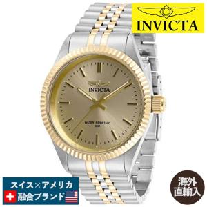 腕時計 インヴィクタ インビクタ 29382 Invicta Men's Specialty Quartz Watch, Two Tone, 29382｜maniacs-shop