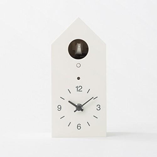 カッコー時計 インテリア 壁掛け時計 C4A1011 MUJI Cuckoo Clock, Whit...