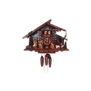 カッコー時計 インテリア 壁掛け時計 5.8786.01.P August Schwer Cuckoo Clock Christmas Clock