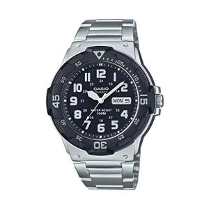 腕時計 カシオ メンズ MRW-200HD-1BVCF Casio Men's Diver Style Quartz Watch with Stainless Steel Strap,｜maniacs-shop
