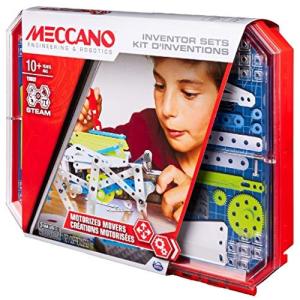 メカノ 知育玩具 パズル 6047099 Meccano, Motorized Movers S.T.E.A.M. Building Kit with Animatronics,｜maniacs-shop