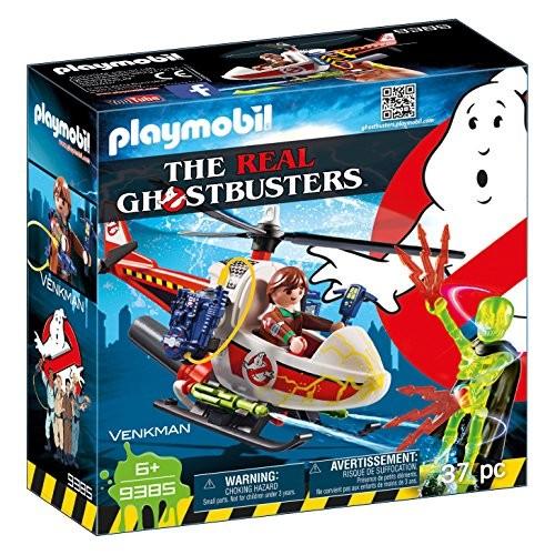 プレイモービル PlayMOBIL 9385 リアルゴーストバスターズ ヴェンクマン ヘリコプターセ...