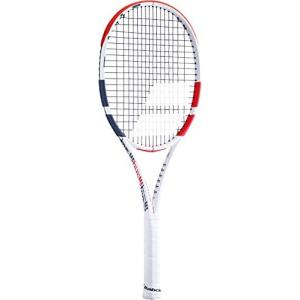 テニス ラケット 輸入 101410 Babolat Pure Strike Tour Tennis Racquet Racquet - Strung with 16g White B