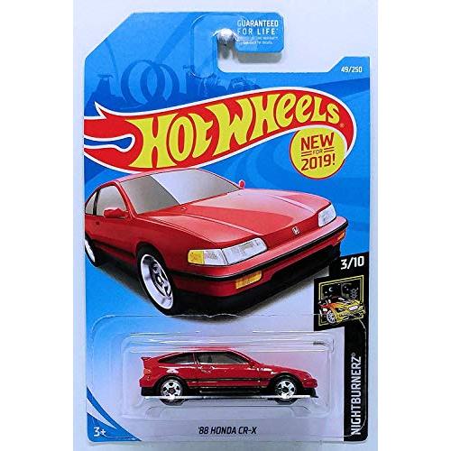 ホットウィール Hot Wheels ’88ホンダ CR-X ナイトバーナーズ3/10 49/250...