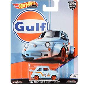 ホットウィール Hot Wheels プレミアム カーカルチャー '60s フィアット500D モディフィカード 1/5 FIAT｜maniacs-shop