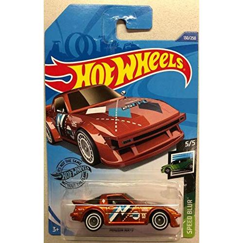 ホットウィール Hot Wheels マツダ RX-7 スピードブラー 5/5 130/250 バー...