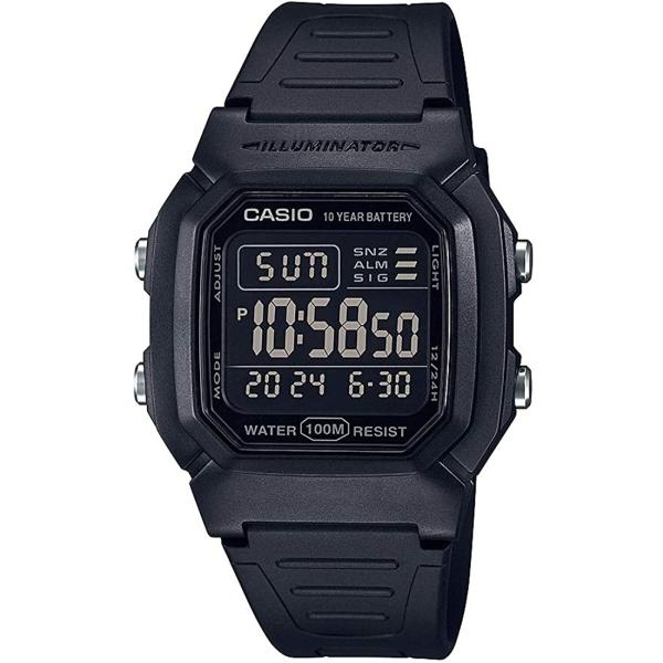 カシオ デジタル メンズ腕時計 ケースサイズ：44.2×36.8×13.4mm W-800H-1BV...