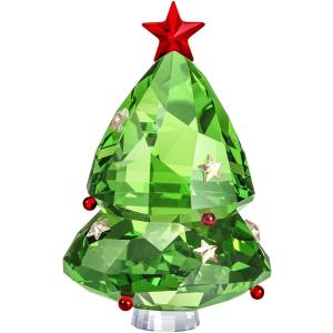 <お値下げ>★訳あり★スワロフスキー SWAROVSKI クリスマスツリー♪ SWAROVSKI（スワロフスキー） 置物 クリスマスツリー Green 5464888