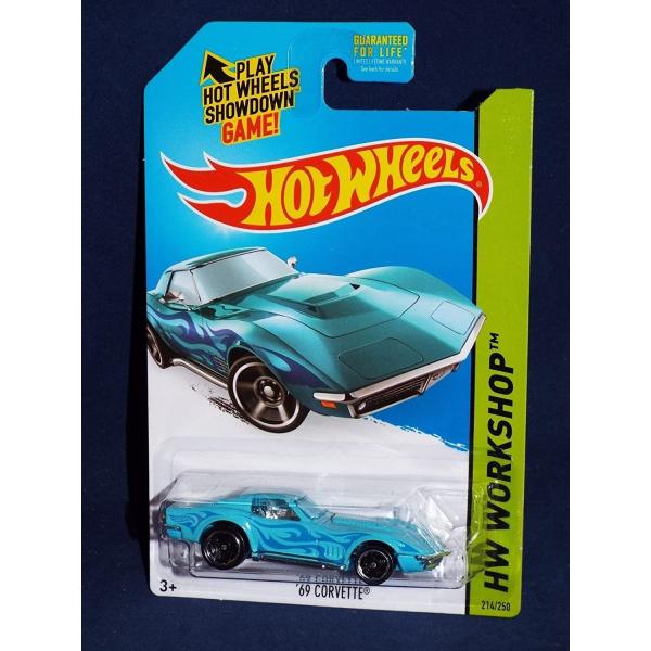 ホットウィール Hot Wheels ’69コルベット HWワークショップ 214/250 CORV...