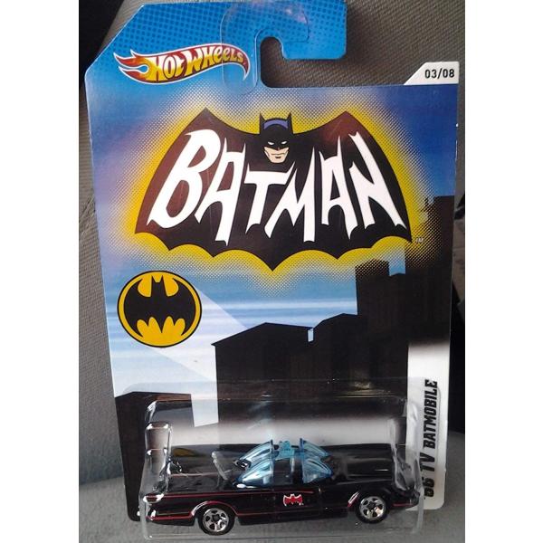 ホットウィール Hot Wheels バットマン &apos;66 TV バットモービル 03/08 Batm...