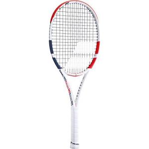 テニス ラケット 輸入 101400 Babolat Pure Strike 100 Tennis Racquet Racquet - Strung with 16g White Sy