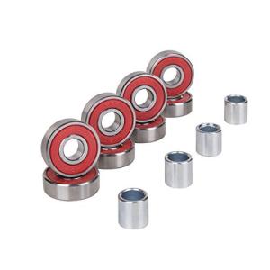 ベアリング スケボー スケートボード C7-SPB7-RD*5 Cal 7 ABEC 7 Steel Skateboard Bearings and Spa｜maniacs-shop