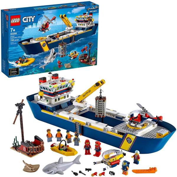 レゴ シティ 60266 LEGO City Ocean Exploration Ship 6026...