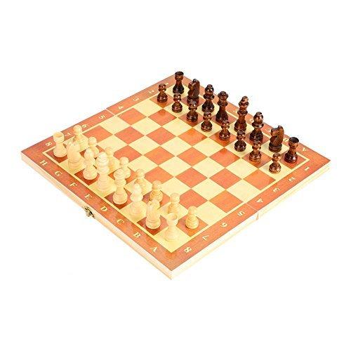 ボードゲーム 英語 アメリカ Wooden Chess Set - Folding Board, 1...