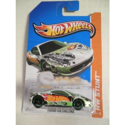 ホットウィール Hot Wheels フェラーリ 458 チャレンジ HWスタント ビークル Fer...