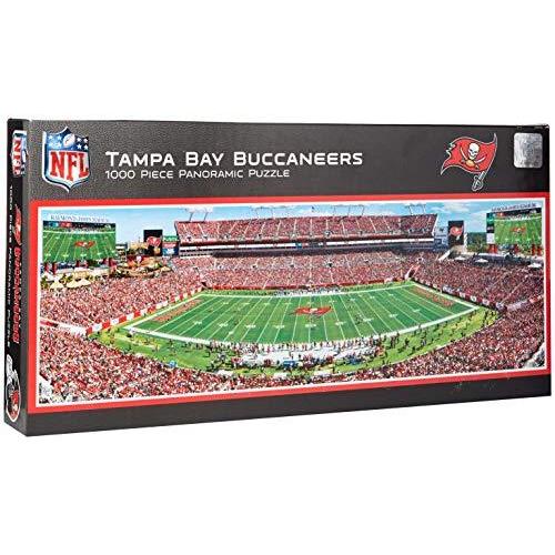 ジグソーパズル 海外製 1000ピース NFLタンパベイ・バッカニアーズ パノラマジグソーパズル 絵...