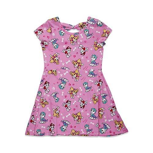 パウパトロール 子供服 スカート ワンピース 7-8 日本サイズ120-130相当 スカイ エベレス...