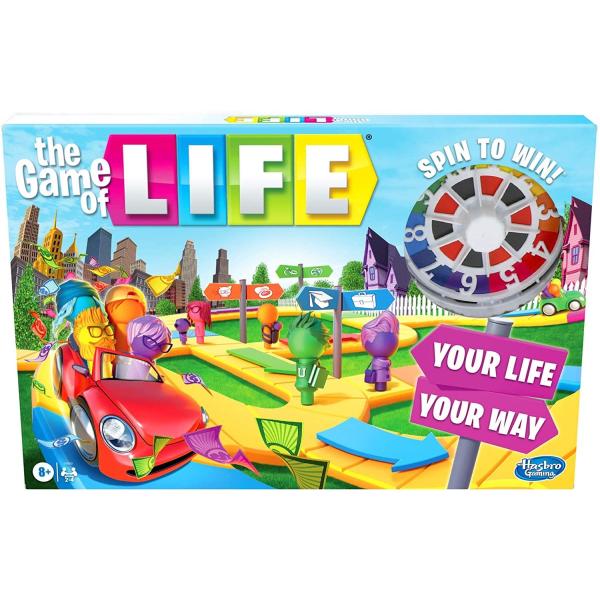 ボードゲーム 英語 アメリカ F0800 Hasbro Gaming The Game of Lif...
