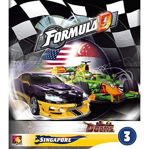 ボードゲーム 英語 アメリカ ASMFDC3 Formula D Board Game Singap...