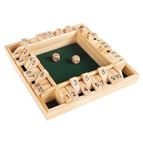 ボードゲーム 英語 アメリカ 80-HCH-SHUT4 Shut The Box Game-Clas...