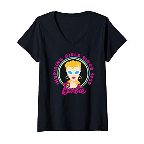 バービー Barbie インスピレーションガール 半袖Tシャツ レディース 【Sサイズ】 ブラック ...