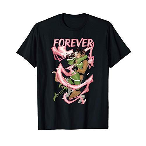 マーベル Marvel X-men ローグとガンビット フォーエバーキス 半袖Tシャツ キッズ6-6...