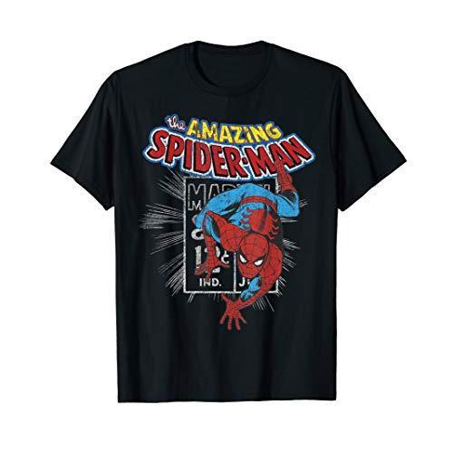 マーベル Marvel アメイジングスパイダーマン 半袖Tシャツ レディース 【Sサイズ】 ブラック...