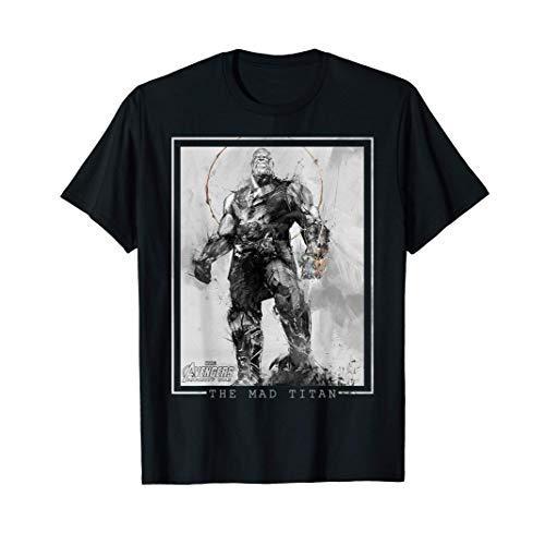 マーベル Marvel アベンジャーズ インフィニティウォー サノス 半袖Tシャツ  メンズ 【Sサ...