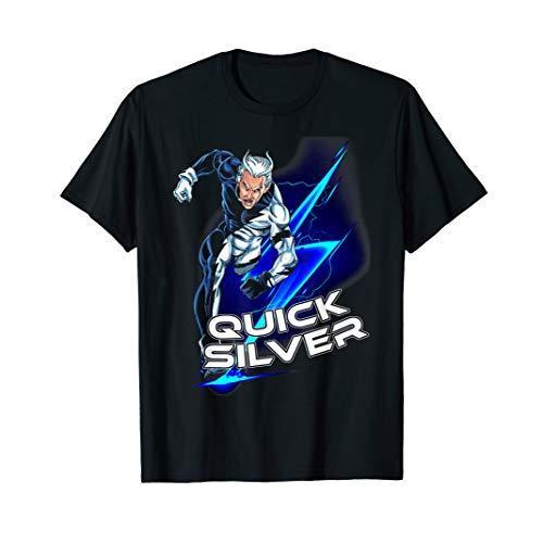 マーベル Marvel X-men クイックシルバー 半袖Tシャツ メンズ 【Sサイズ】 ブラック ...