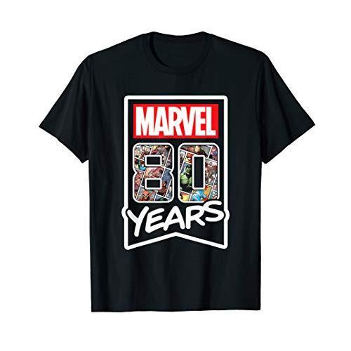Tシャツ キャラクター ファッション WCP05D0JS4R Marvel 80 Years of ...