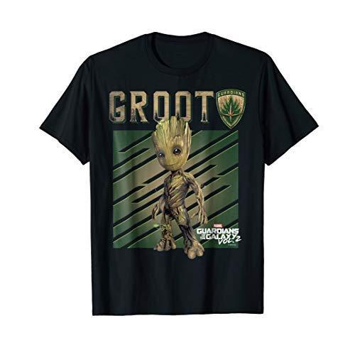 マーベル Marvel ガーディアンズオブギャラクシー2 ベビーグルート 半袖Tシャツ メンズ 【S...