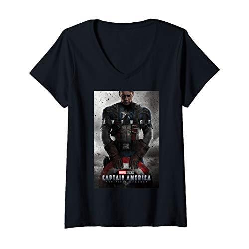 Tシャツ キャラクター ファッション RYYK1976C7Y Marvel Captain Amer...