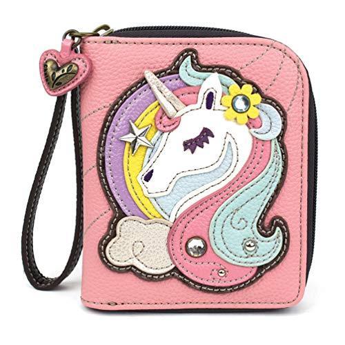 chala 財布 パッチ 839UN8 CHALA Zip Around Wallet, Wrist...