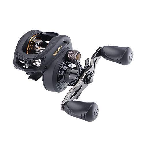 リール ペン Penn SQL300LPLH Squall Low Profile Reel Bla...