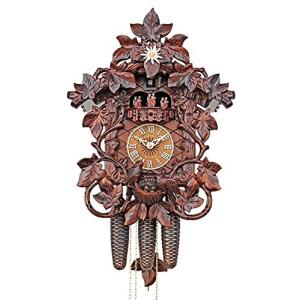 カッコー時計 インテリア 壁掛け時計 AH 427/1 8TMT HerrZeit by Adolf Herr Cuckoo Clock - Vine Cr