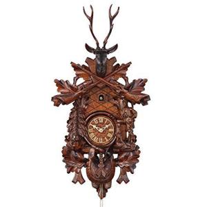 カッコー時計 インテリア 壁掛け時計 AH 773/1 8T HerrZeit by Adolf Herr Cuckoo Clock - The Deer