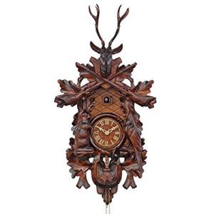 カッコー時計 インテリア 壁掛け時計 AH 775/1 8T HerrZeit by Adolf Herr Cuckoo Clock - The Hunte