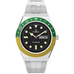 腕時計 タイメックス レディース TW2U61000ZV Timex Men's Q Diver 38mm Quartz Watch