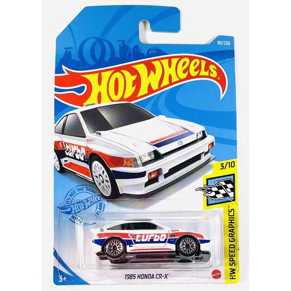 ホットウィール Hot Wheels 1985 ホンダ CR-X HWスピードグラフィックス3/10...